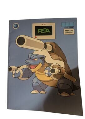 Pokemon Mega Blastoise PSA Card Magazine Issue August 2026 Volume Number No. 29
